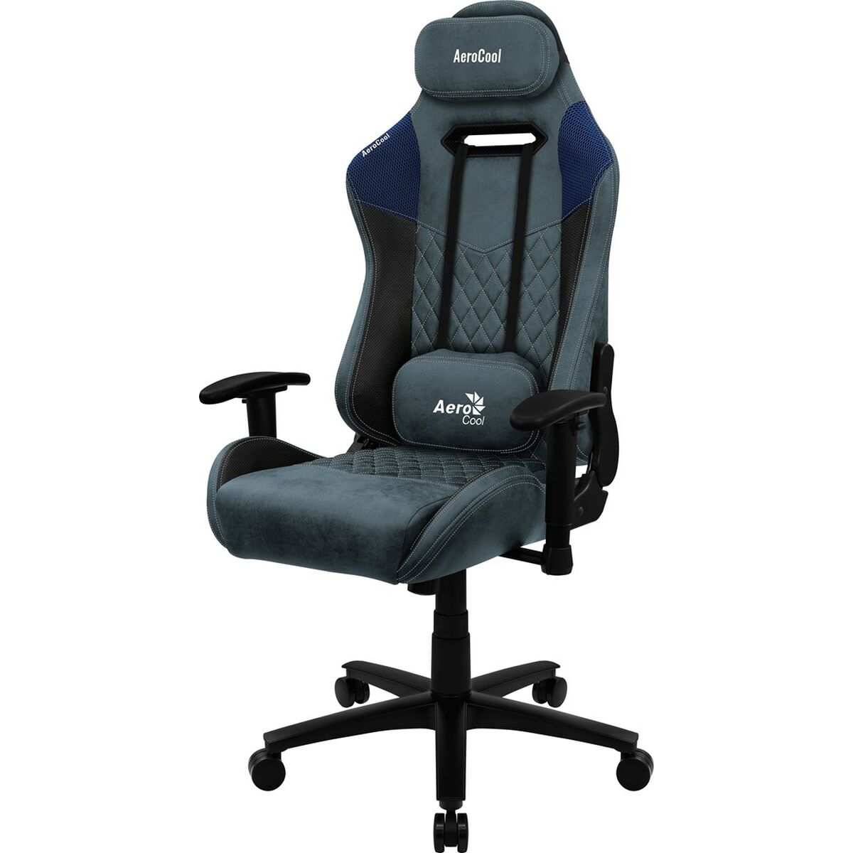 Sedia Gaming Aerocool DUKE AeroSuede 180º Azzurro
